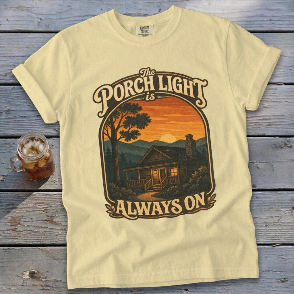 Porch Light is Always On Signature Tee