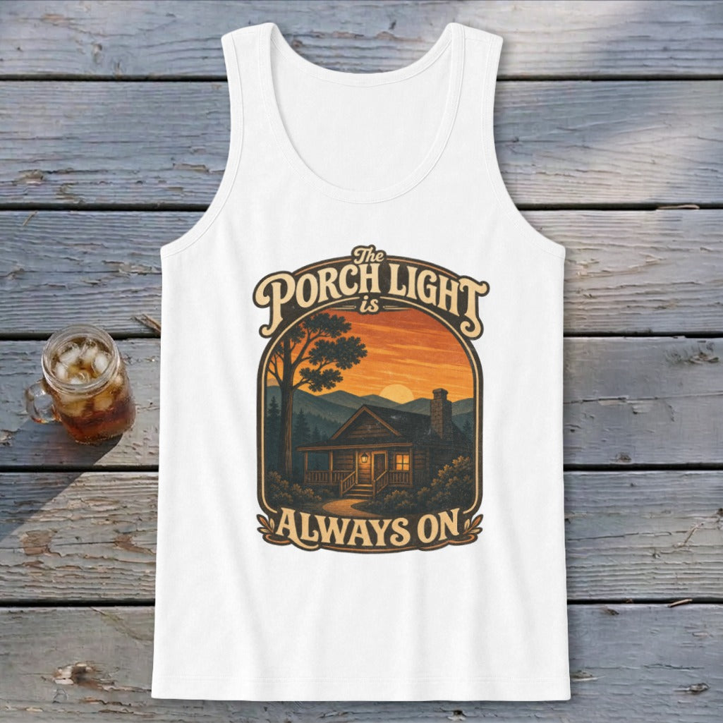Porch Light is Always On Tank Top
