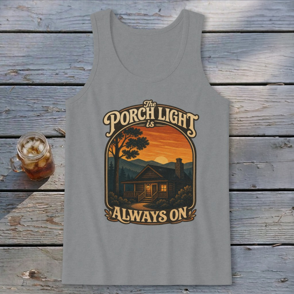 Porch Light is Always On Tank Top