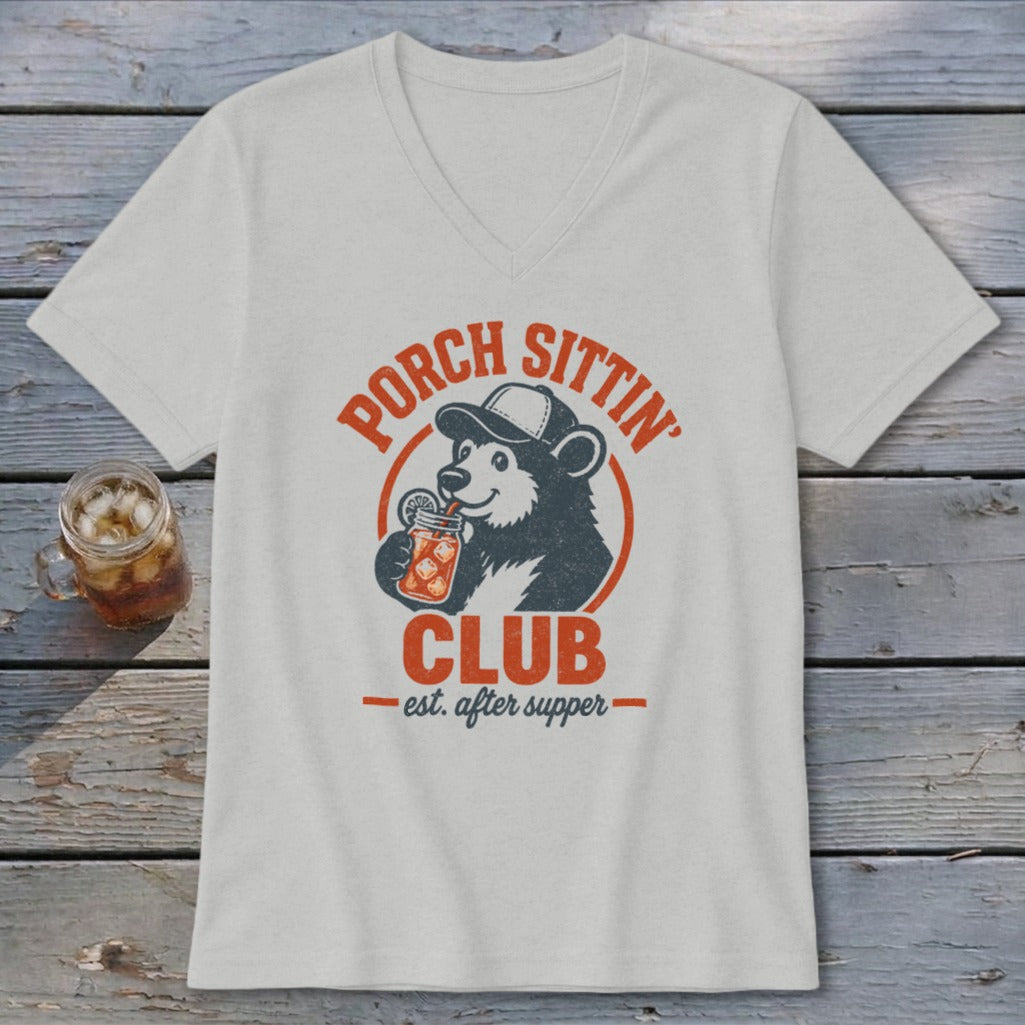 Porch Sittin' Club V-neck