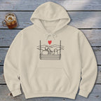 Porch Swing Couple Hoodie