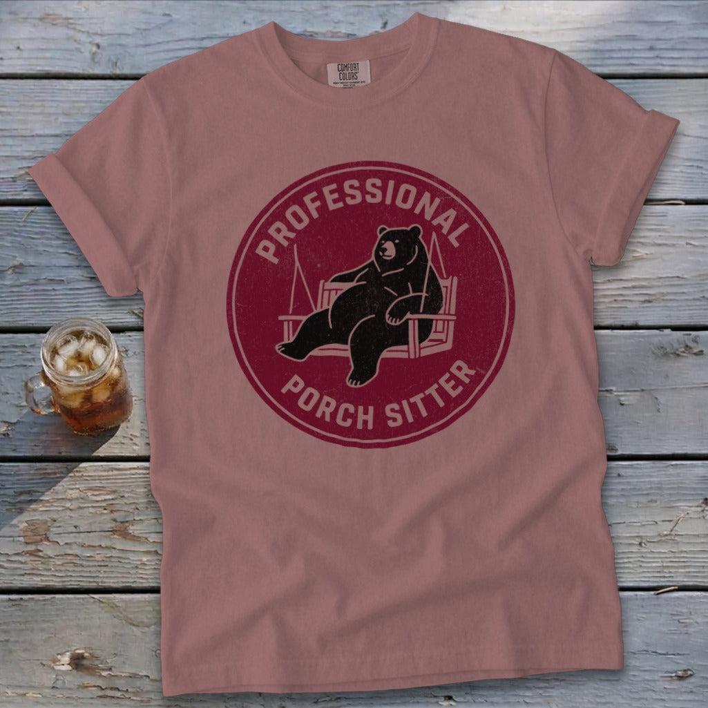 Professional Porch Sitter Signature Tee
