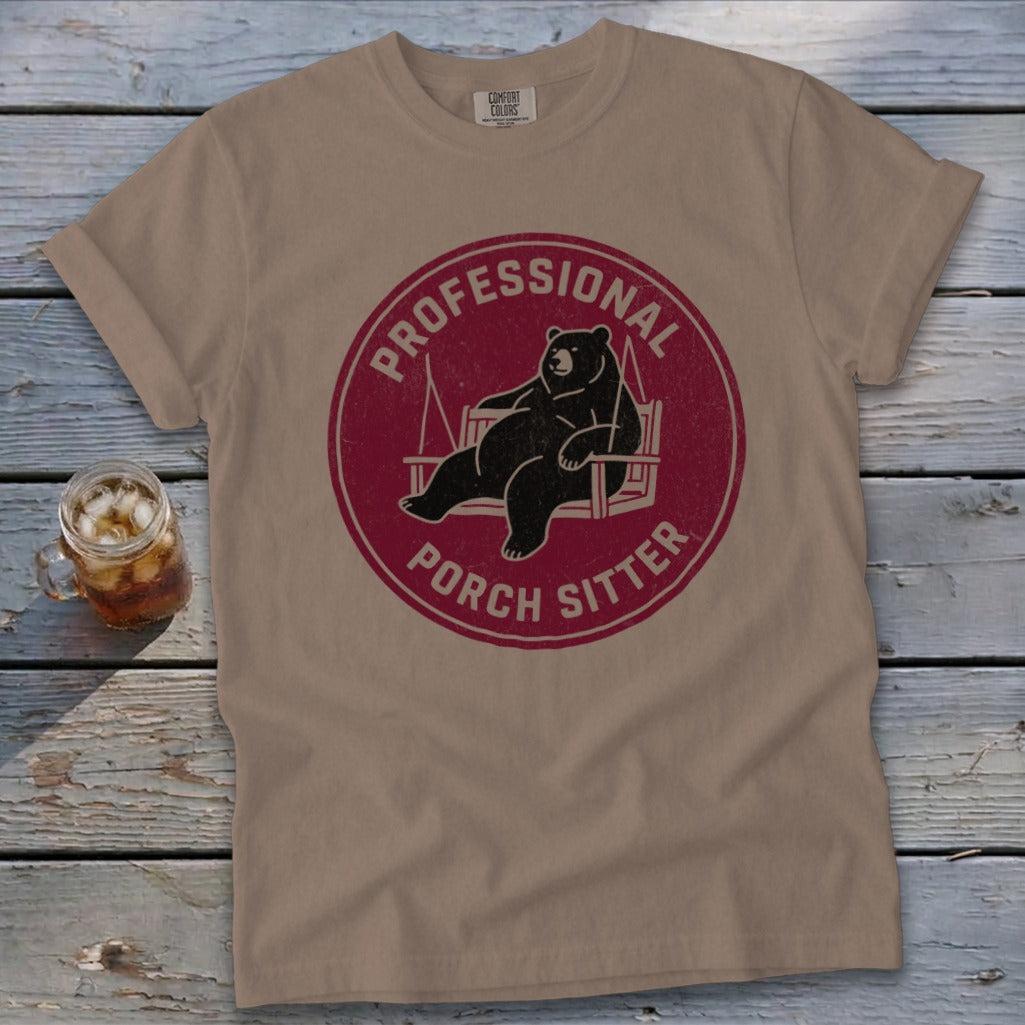 Professional Porch Sitter Signature Tee