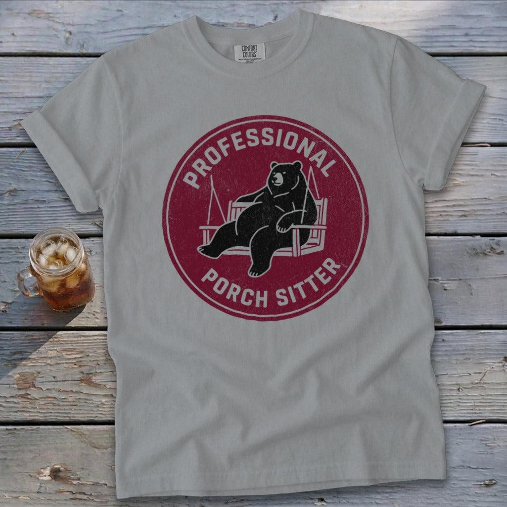 Professional Porch Sitter Signature Tee