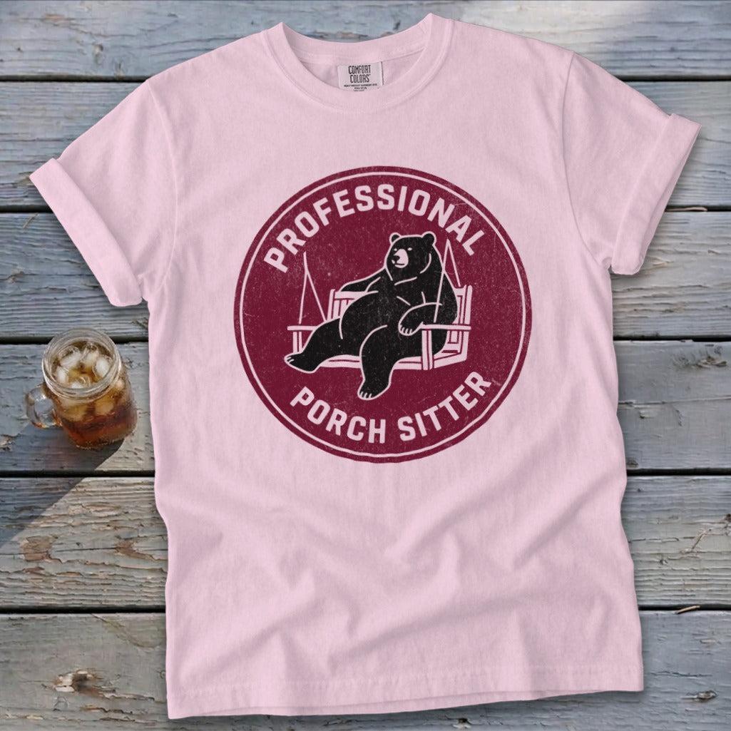 Professional Porch Sitter Signature Tee