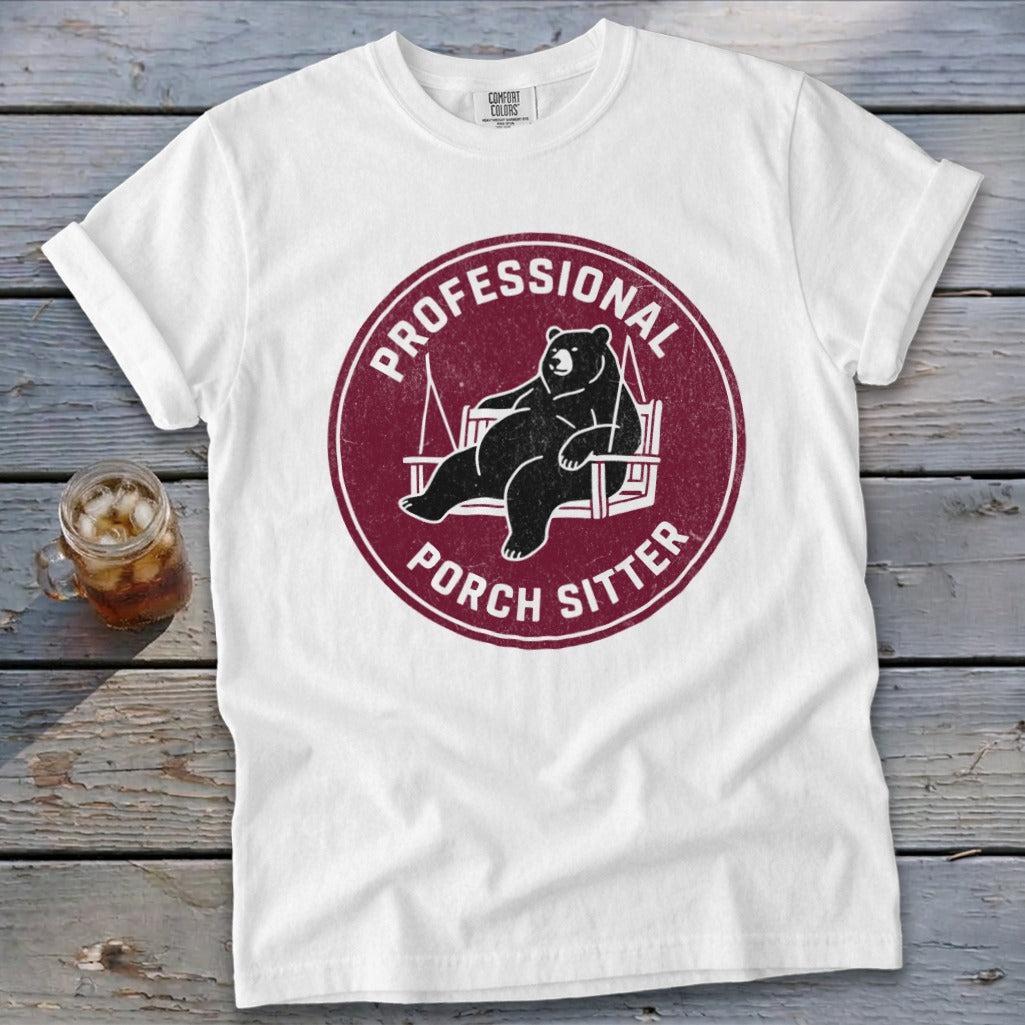 Professional Porch Sitter Signature Tee