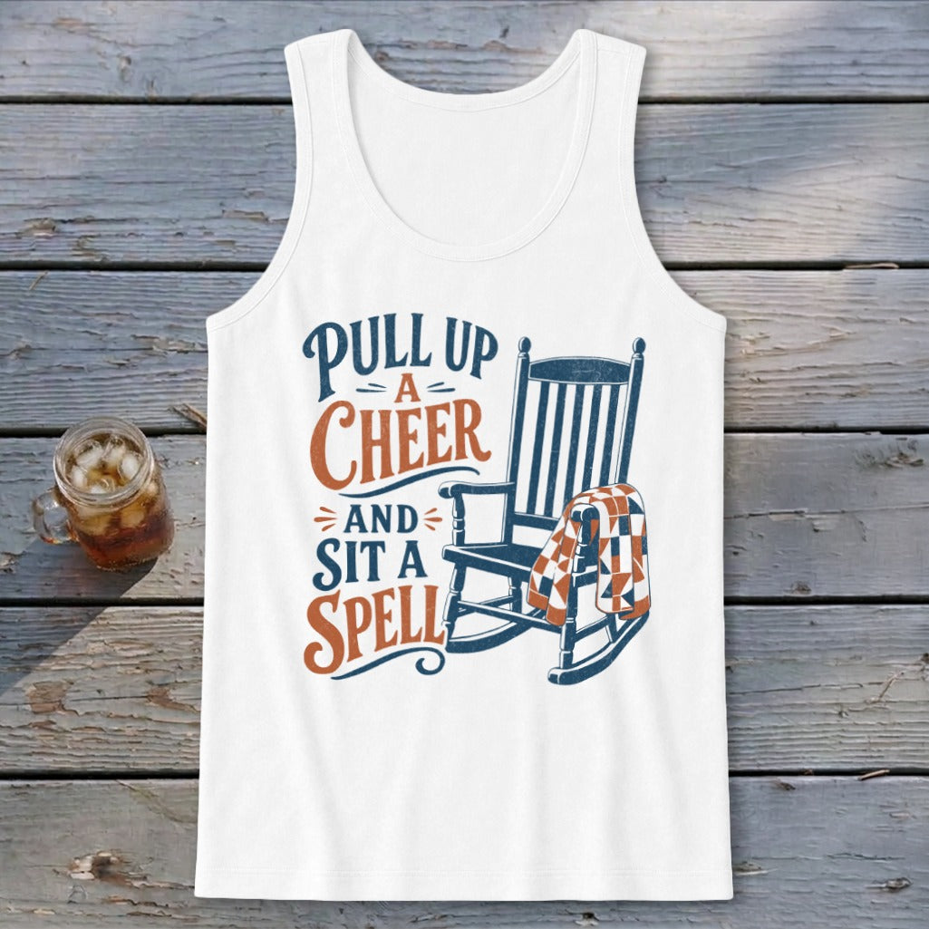 Pull Up a Cheer Tank Top