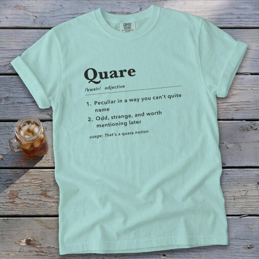 Quare Definition Signature Tee