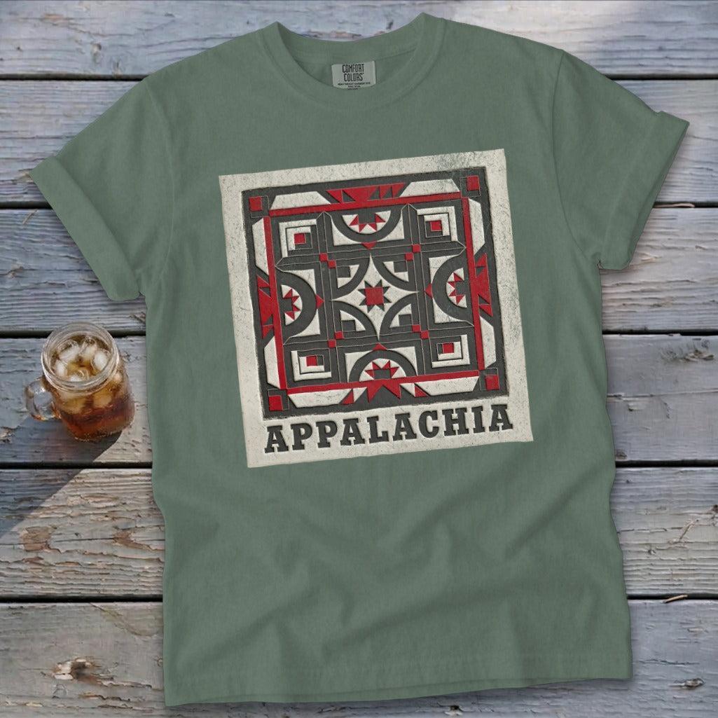 Quilt Pattern Signature Tee
