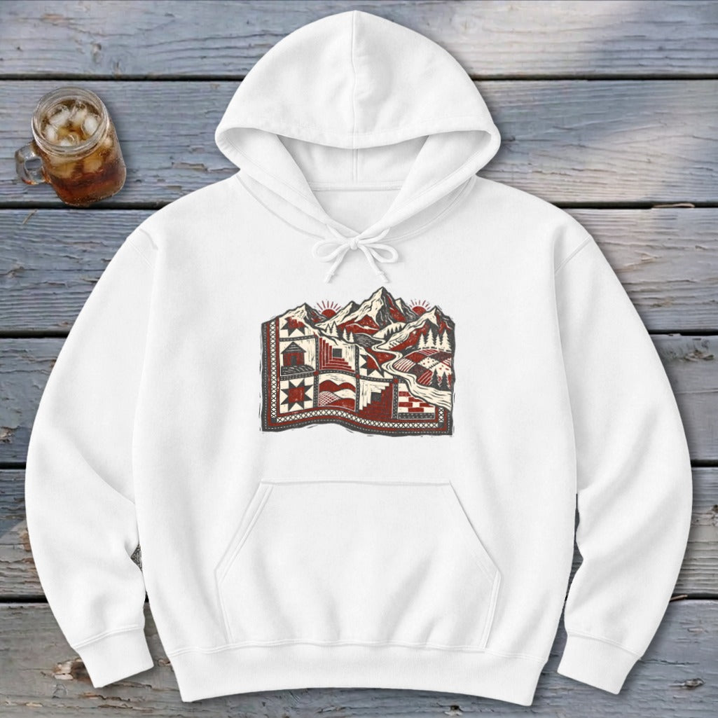 Quilted Mountain Hoodie