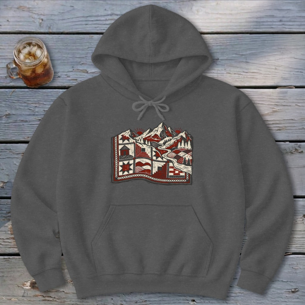 Quilted Mountain Hoodie