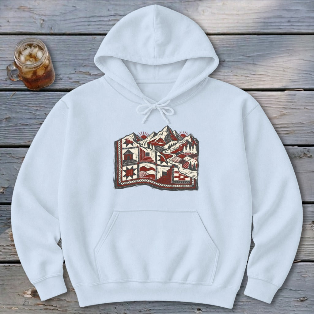 Quilted Mountain Hoodie