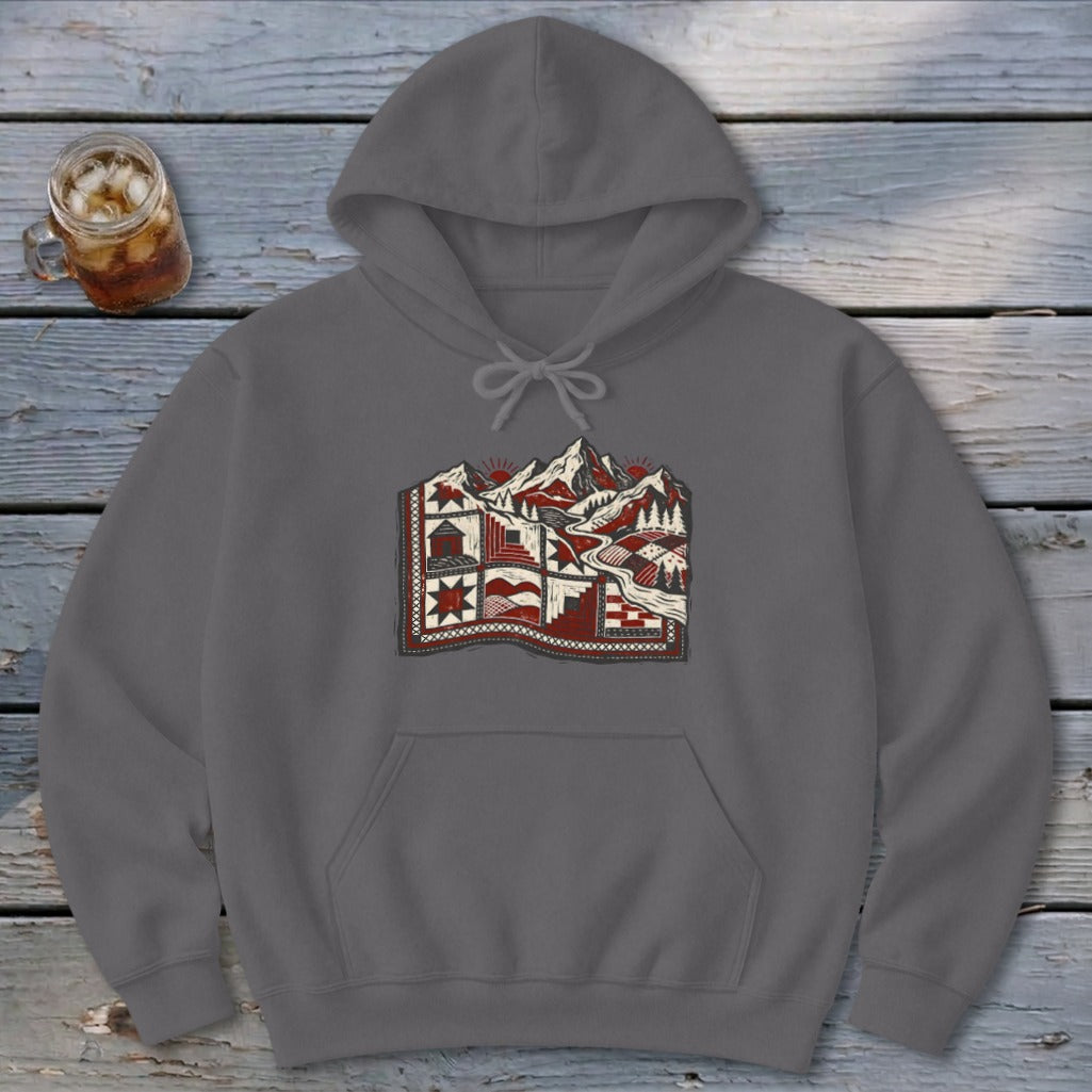 Quilted Mountain Hoodie