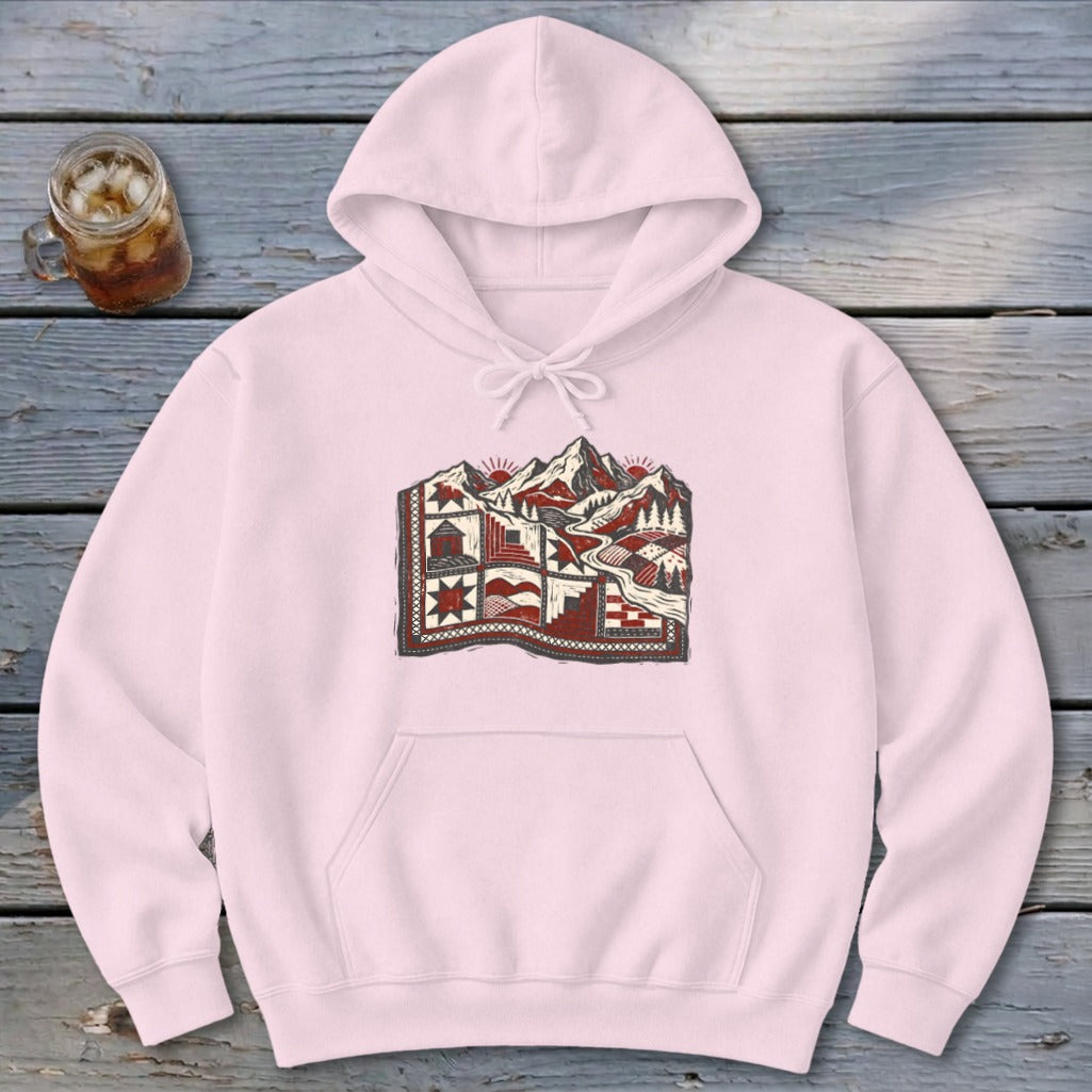 Quilted Mountain Hoodie