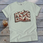 Quilted Mountain Signature Tee - Bay