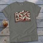 Quilted Mountain Signature Tee - Pepper