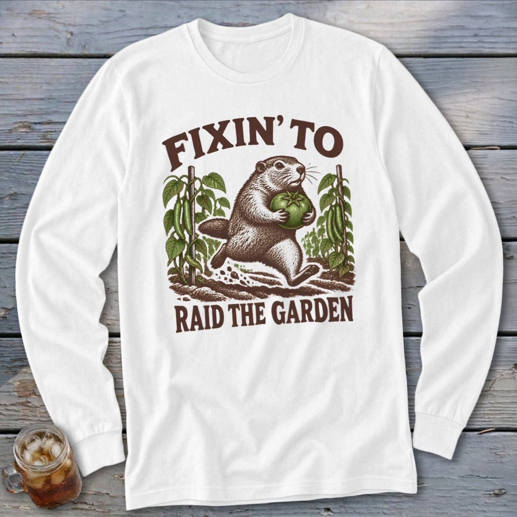 Raid the Garden Long Sleeve Tee