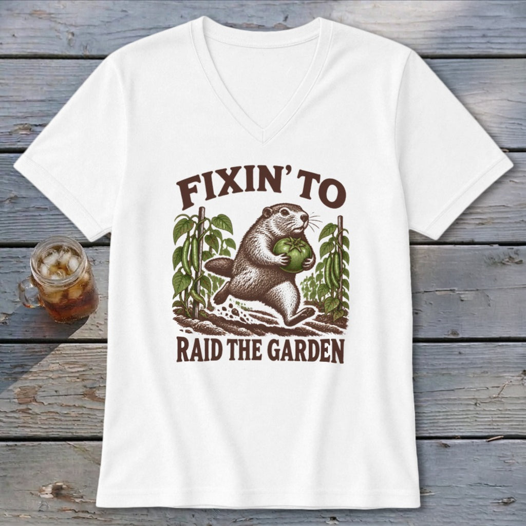 Raid the Garden V-neck