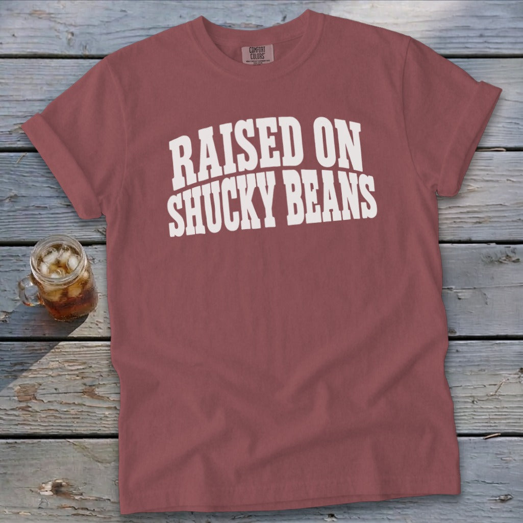Raised On Shucky Beans Signature Tee