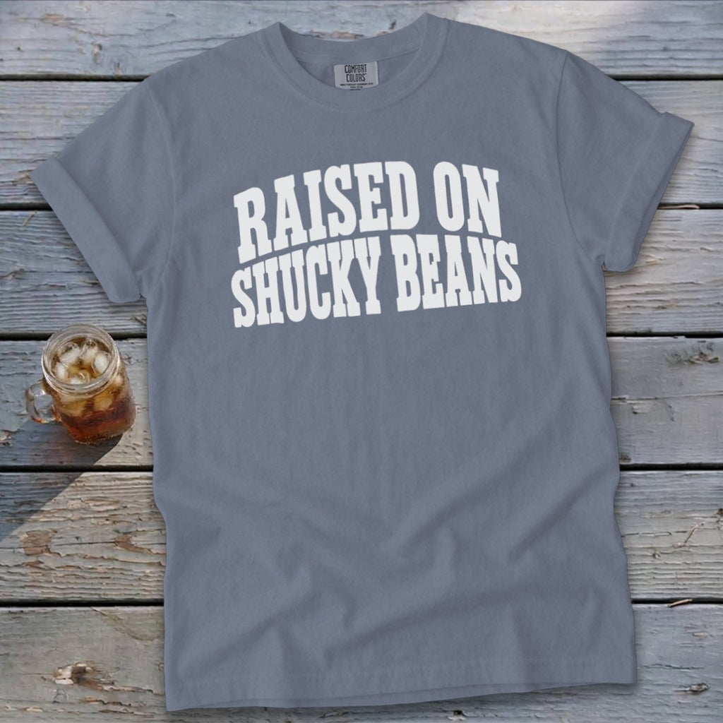 Raised On Shucky Beans Signature Tee