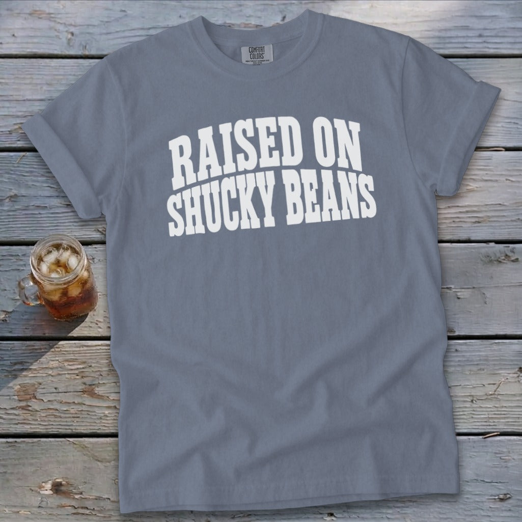 Raised On Shucky Beans Signature Tee
