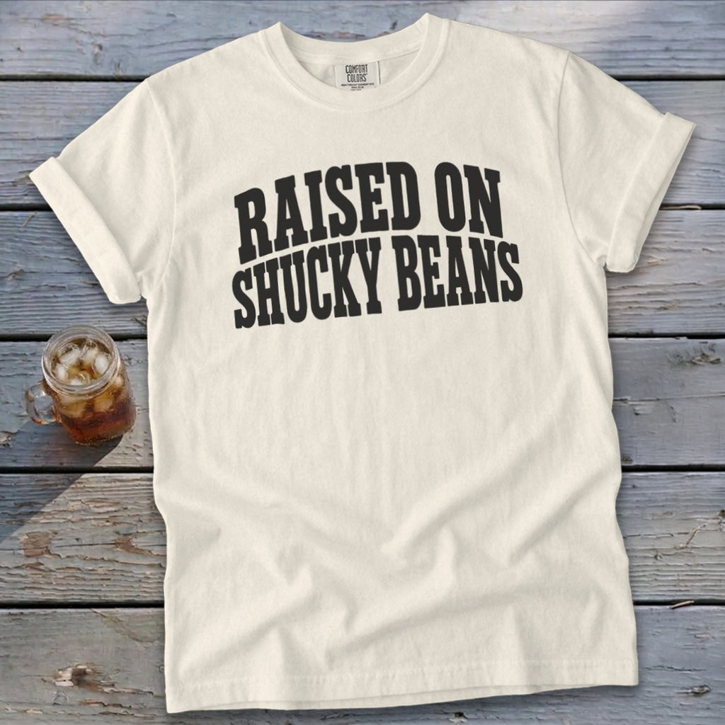 Raised On Shucky Beans Signature Tee