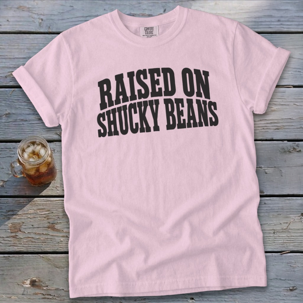 Raised On Shucky Beans Signature Tee