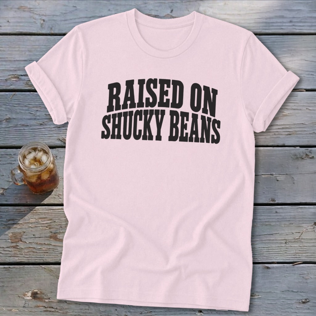 Raised On Shucky Beans Softstyle Tee