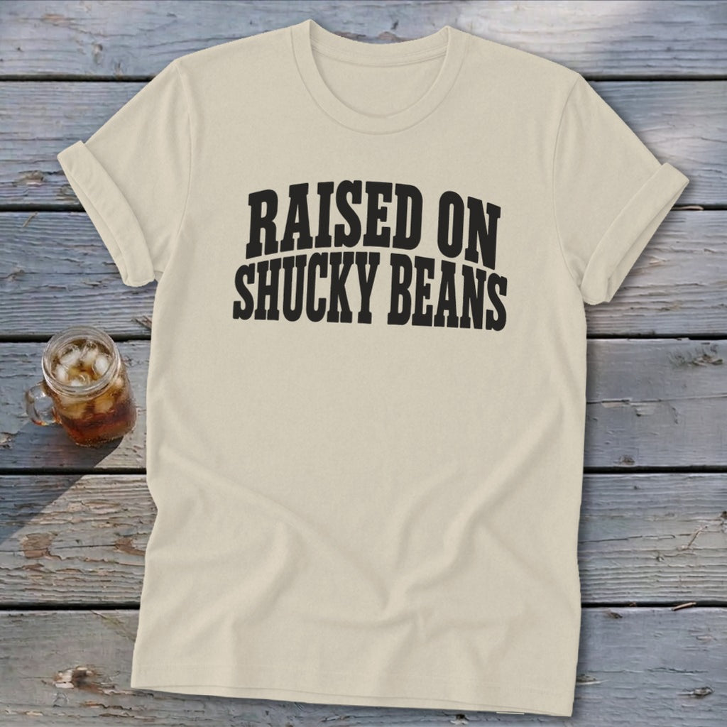 Raised On Shucky Beans Softstyle Tee