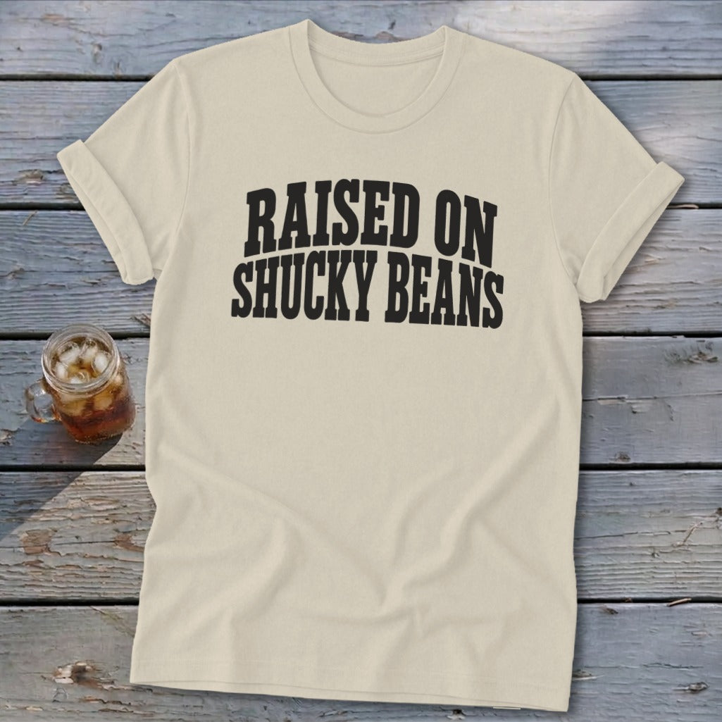 Raised On Shucky Beans Softstyle Tee
