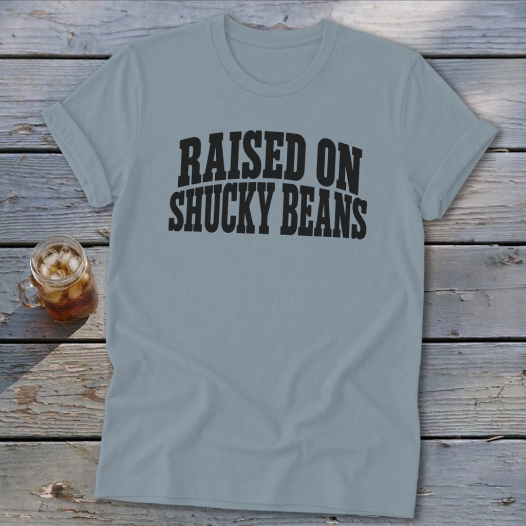 Raised On Shucky Beans Softstyle Tee