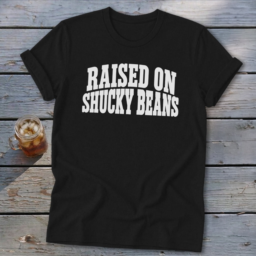 Raised On Shucky Beans Softstyle Tee