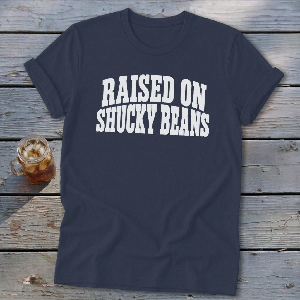 Raised On Shucky Beans Softstyle Tee