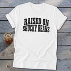 Raised On Shucky Beans Softstyle Tee