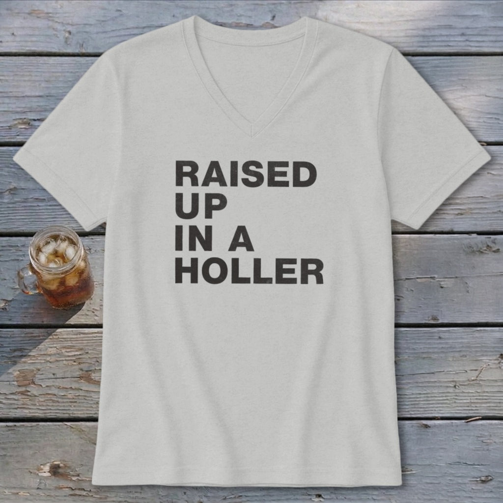 Raised Up a Holler V-neck