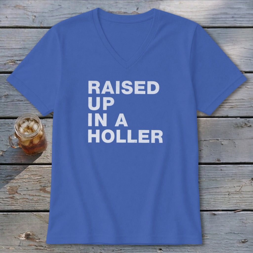 Raised Up a Holler V-neck