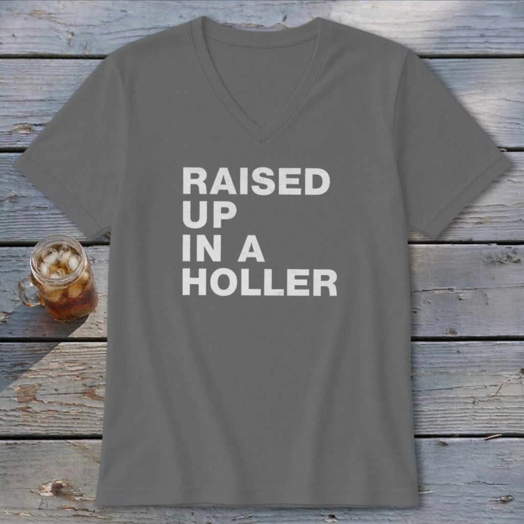 Raised Up a Holler V-neck