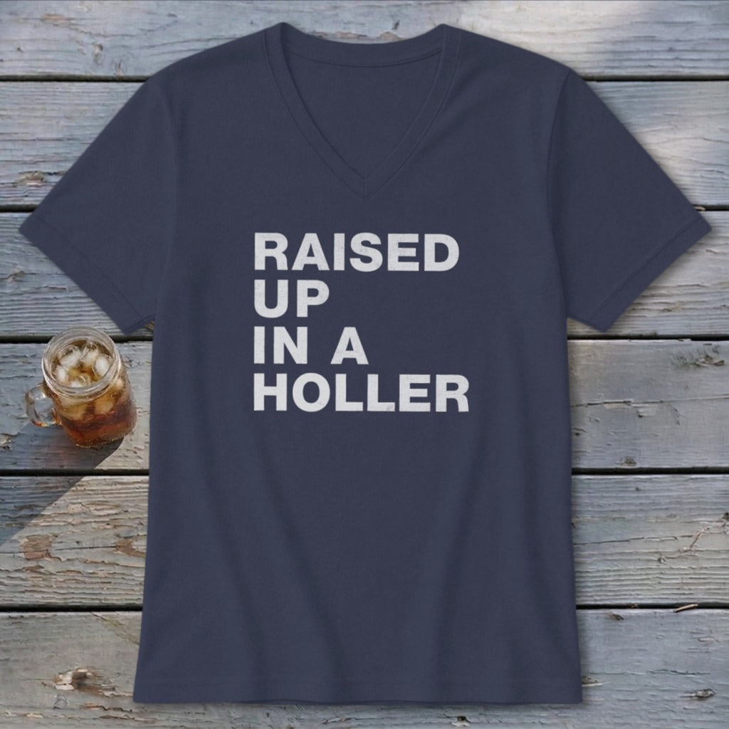Raised Up a Holler V-neck