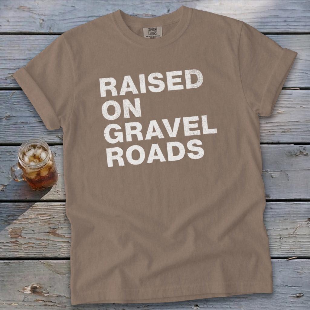 Raised on Gravel Roads Signature Tee