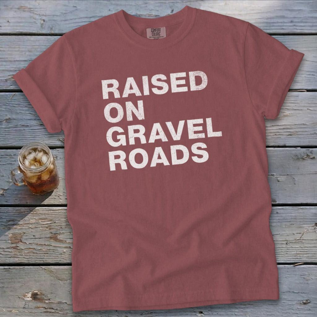 Raised on Gravel Roads Signature Tee