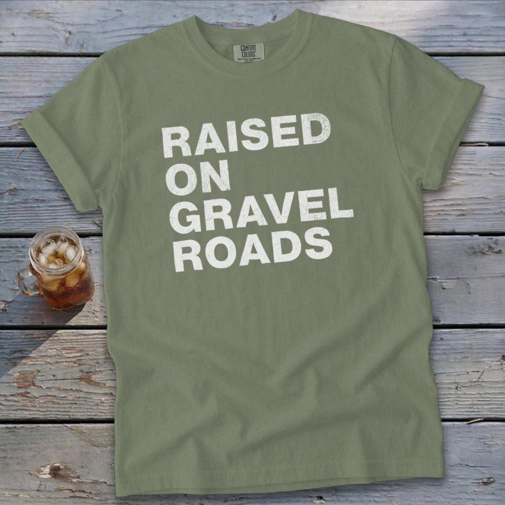 Raised on Gravel Roads Signature Tee