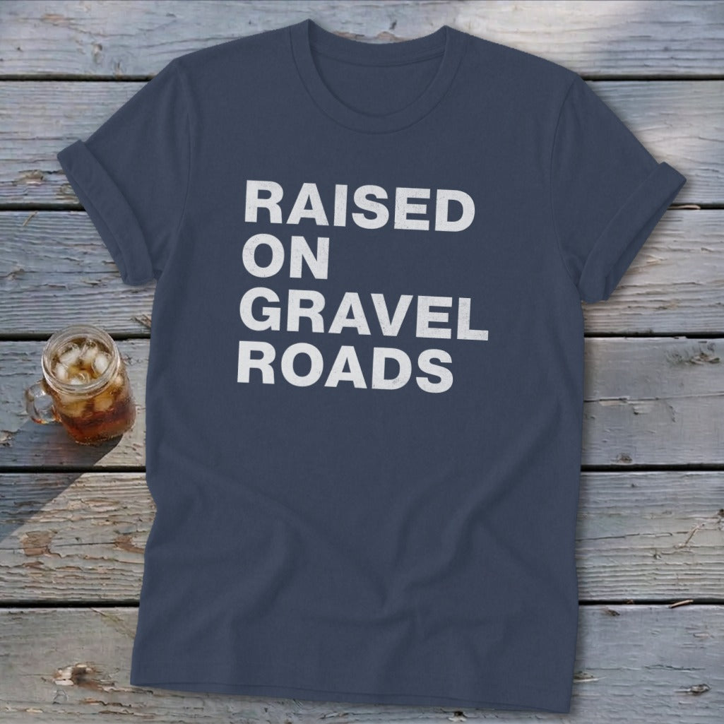 Raised on Gravel Roads Softstyle Tee