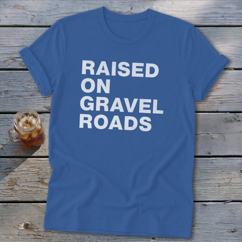 Raised on Gravel Roads Softstyle Tee
