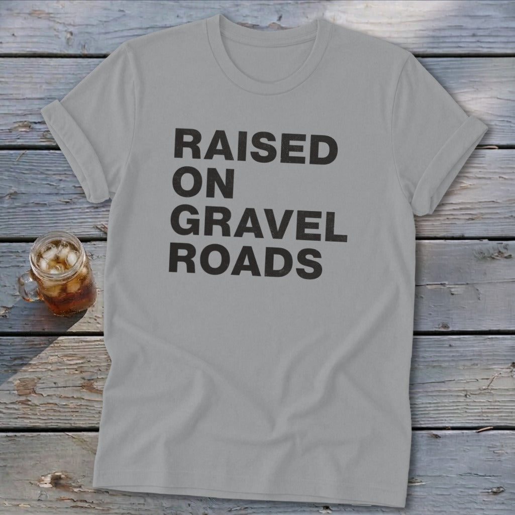Raised on Gravel Roads Softstyle Tee