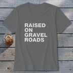 Raised on Gravel Roads V-neck
