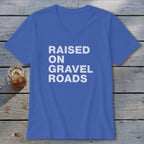 Raised on Gravel Roads V-neck