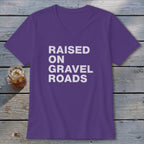 Raised on Gravel Roads V-neck