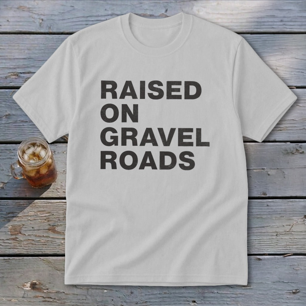 Raised on Gravel Roads Youth Tee