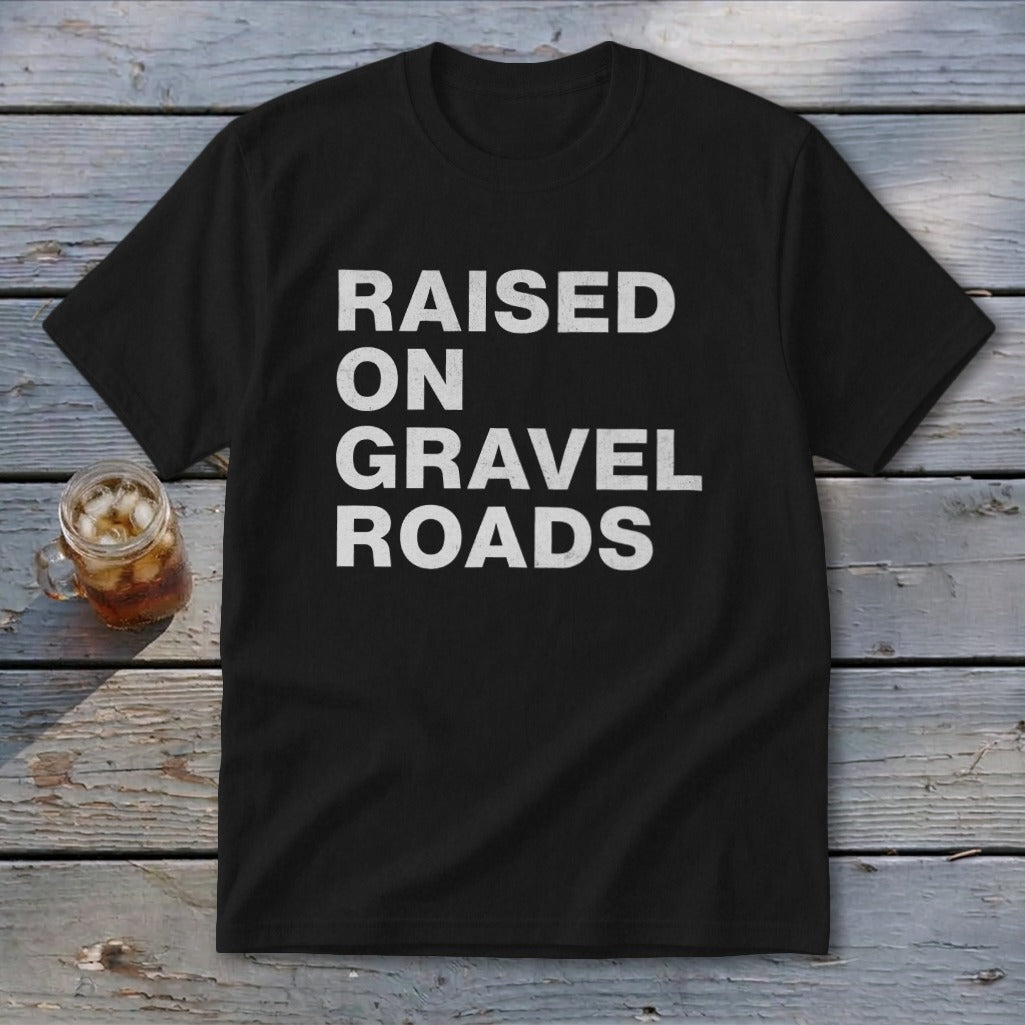 Raised on Gravel Roads Youth Tee