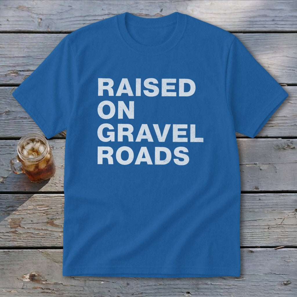Raised on Gravel Roads Youth Tee